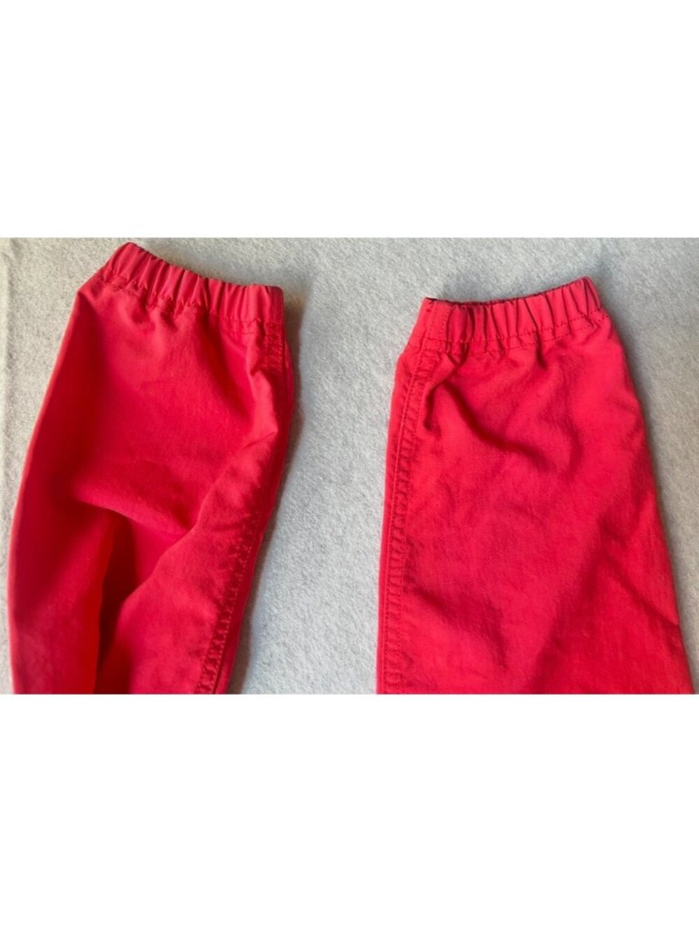 L.L. Bean Red Full-Zip Hooded Jacket With Drawstring Waist Size M Lightweight Ny - Picture 12 of 16